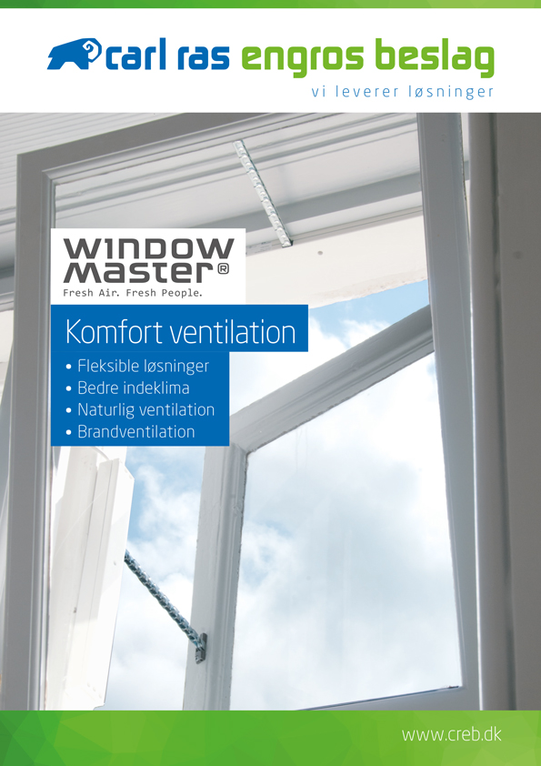 Komfort ventilation med Windowmaster